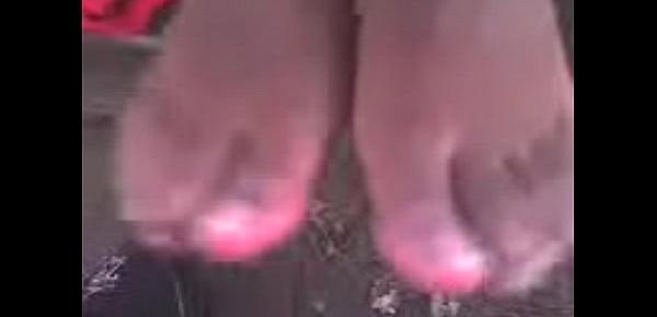  my first feet video in 2010 wit my homegurl Goddess nyte (TOEHORNY PRODUCTIONS)